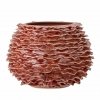 Bloomingville MORWEN Ceramiczny Wazon do Kwiatów 22 cm / Różowy